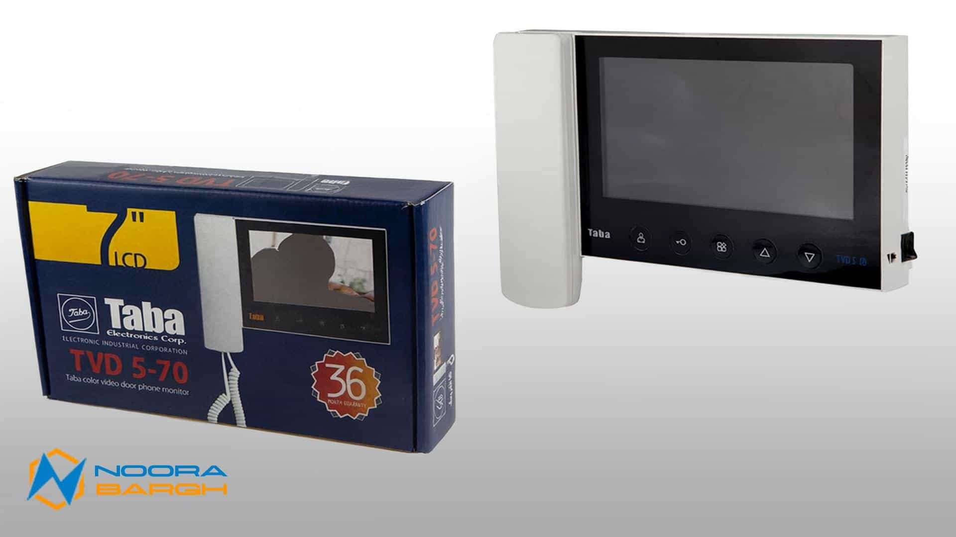 آیفون‌ تصویری تابا و جعبه‌اش