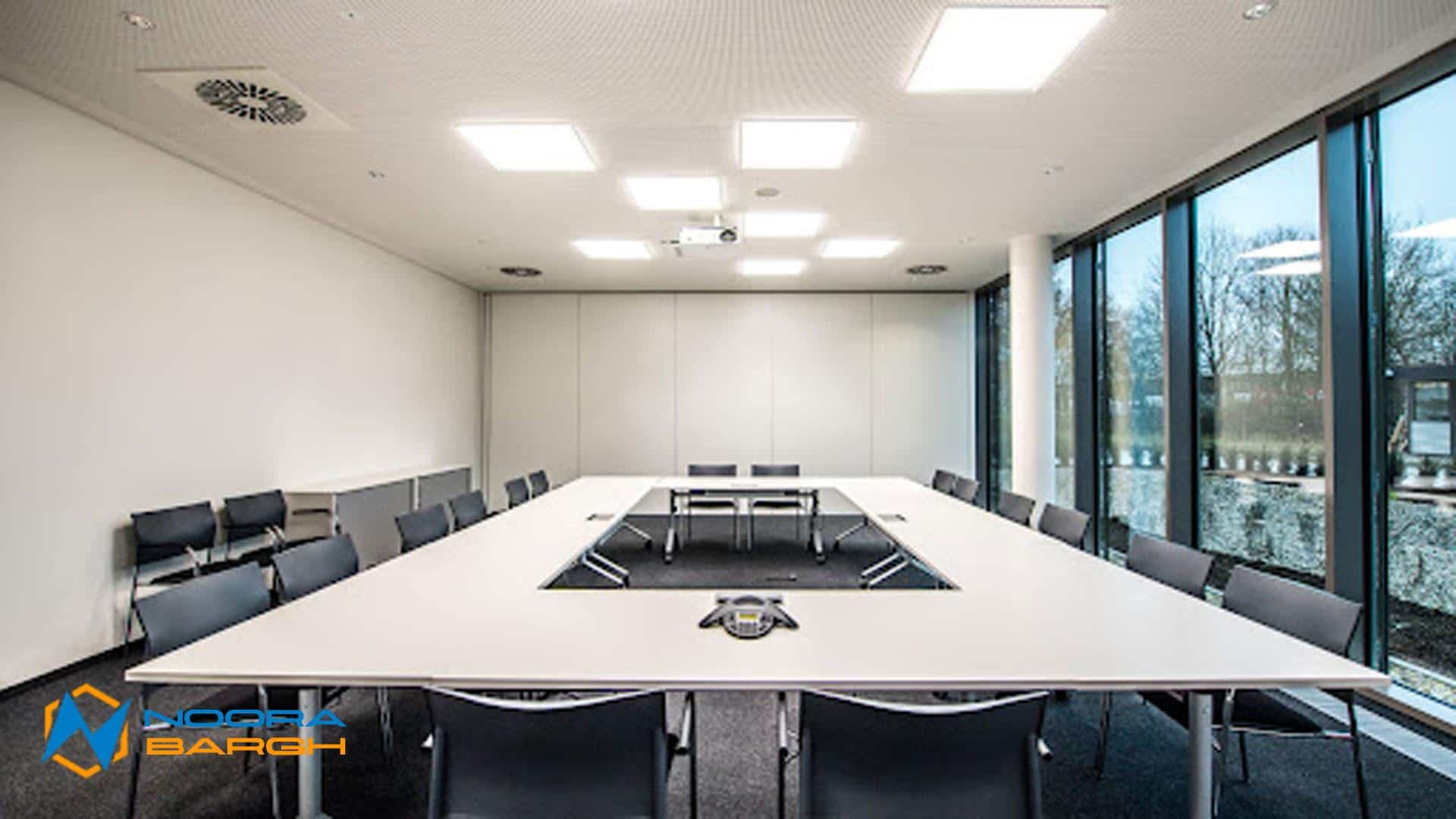 نور عمومی (General Lighting) در فضای اداری