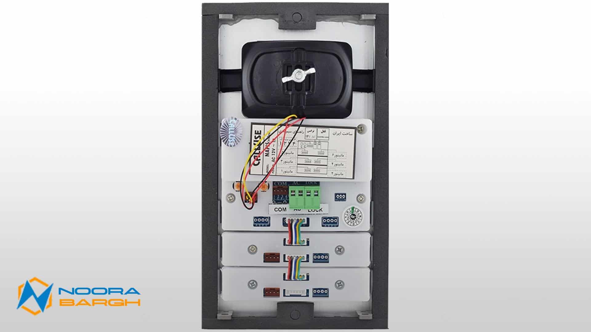 پشت پنل آیفون تصویری ضد آب کالیوز