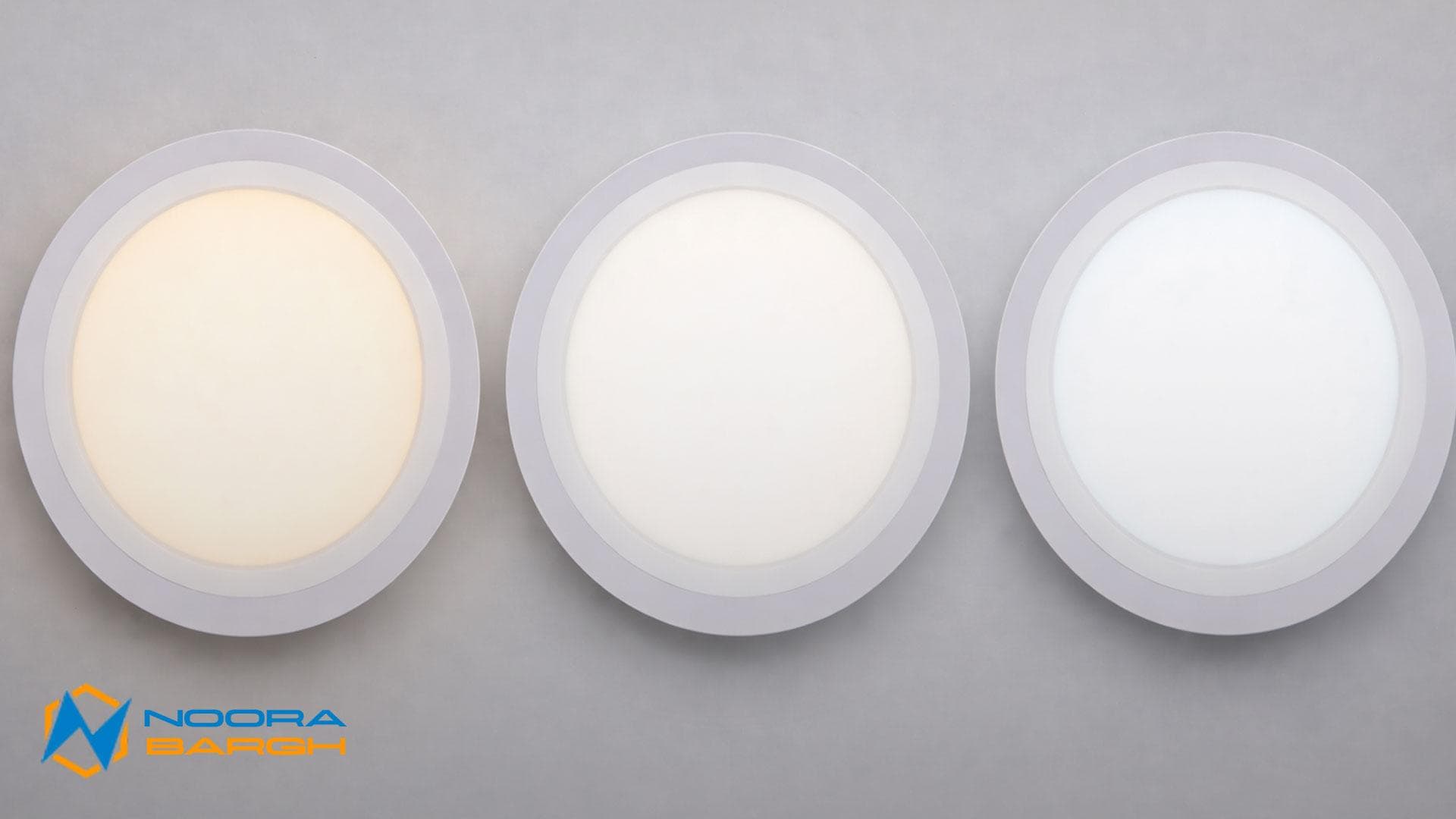 حالت‌های نور در پنل ۳ حالته