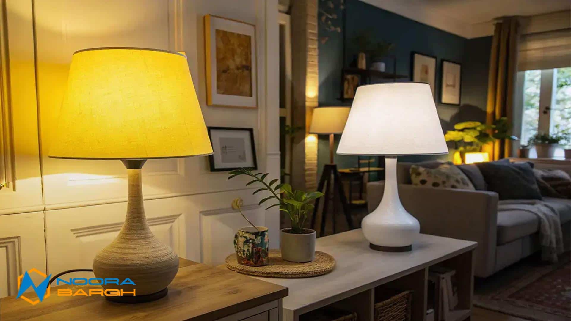 تفاوت نور گرم و سرد