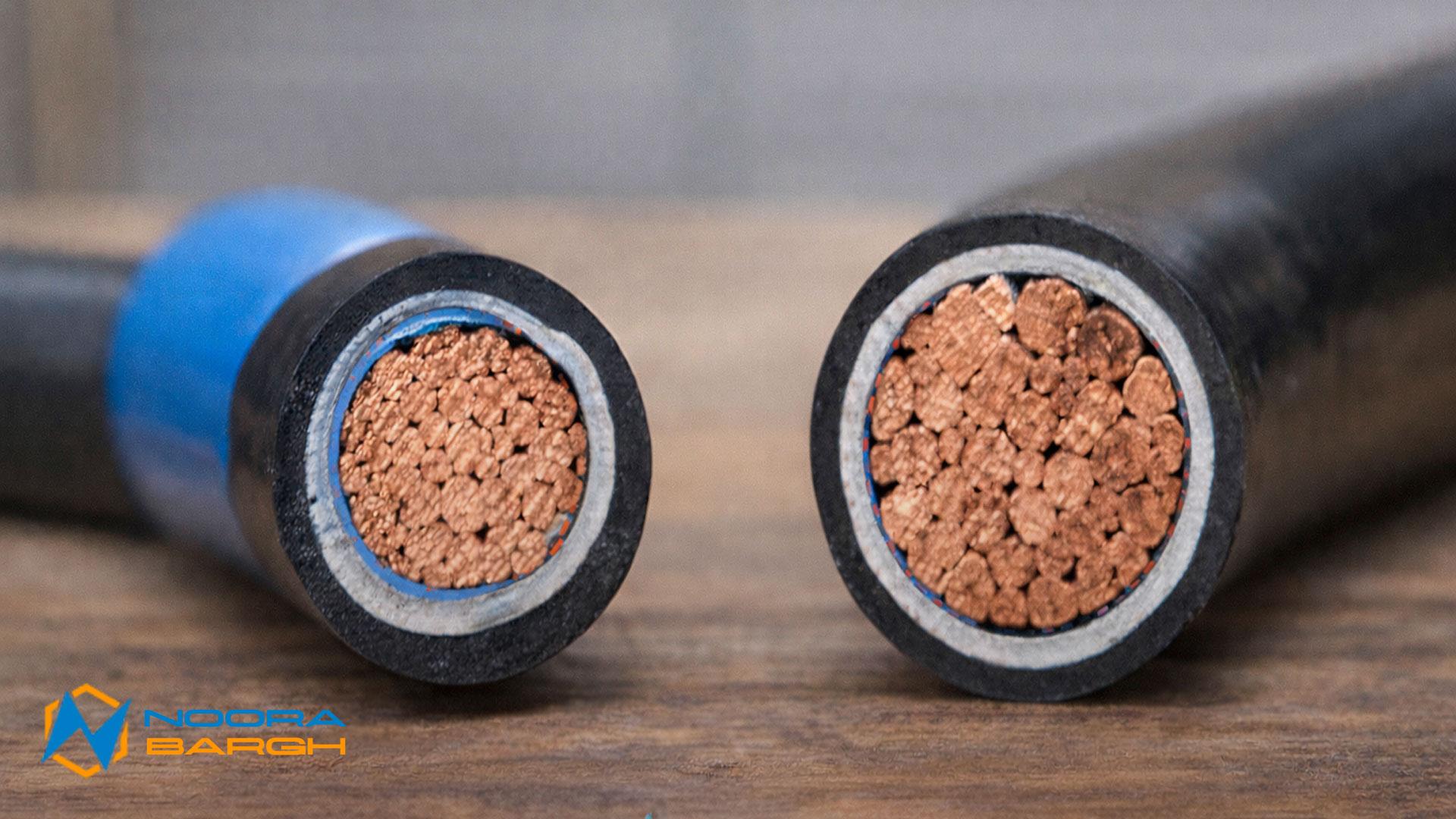 مقطع کابل برق